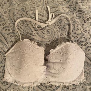 Swim Top white eyelet VS